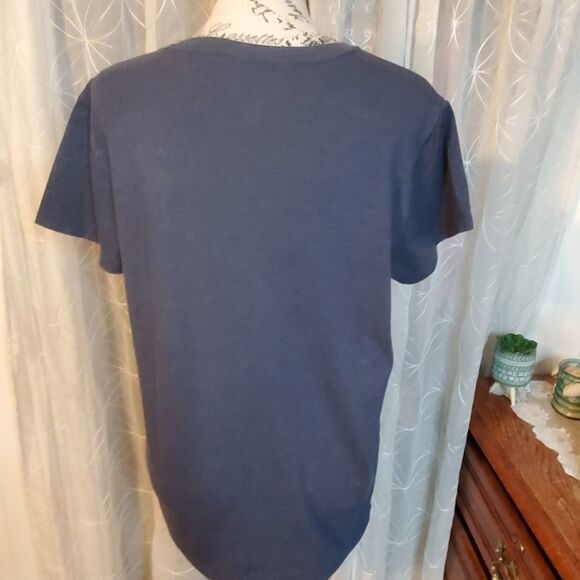 Nwot Blue Mountain navy 💙 tshirt sz med - Picture 3 of 6